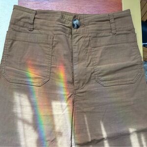 Brown Casual khaki Pants stretch